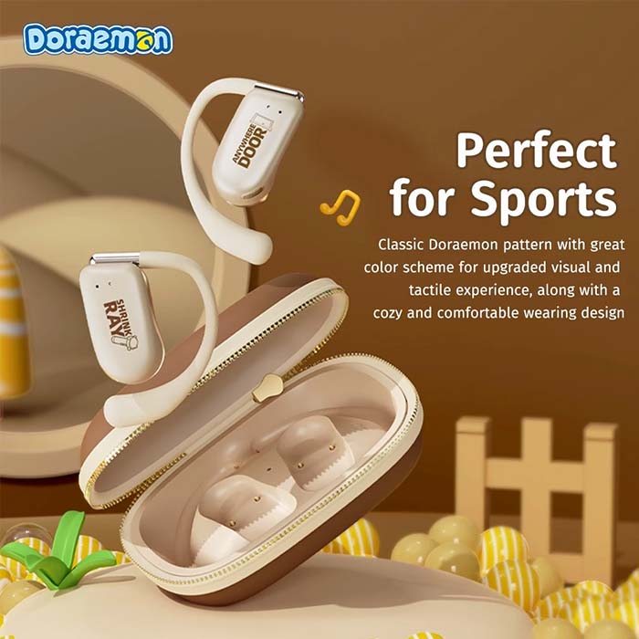 Rock - Doraemon X900 Ows Earhook Bluetooth Headset Dorayaki 1